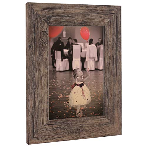 Bilderrahmen Fotorahmen 18x24 cm Apfel bilderrahmen zum aufhängen MDF Picture Frames Farbe und 40 verschiedene Größen wählbar ohne Passepartout Rahmen Rio von Rahmengalerie24