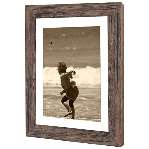 Bilderrahmen Fotorahmen 50x75 cm Apfel bilderrahmen zum aufhängen MDF picture frames Farbe und 40 verschiedene Größen wählbar ohne Passepartout Rahmen Ayleen von Rahmengalerie24