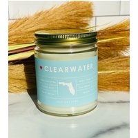 Clearwater, Fl Kerze | Soja-Kokos-Mischung Handgegossen Kleinserie von RamblingCaravan