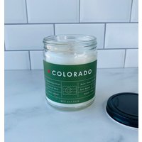 Colorado State Kerze | Soja-Kokos-Mischung Handgegossen Kleinserie von RamblingCaravan