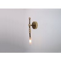 Moderne Gold Wandleuchte, Wandbeleuchtung - Geschwärzte Messing Eitelkeit Leuchte, Wandleuchte von RanorLightingDesign