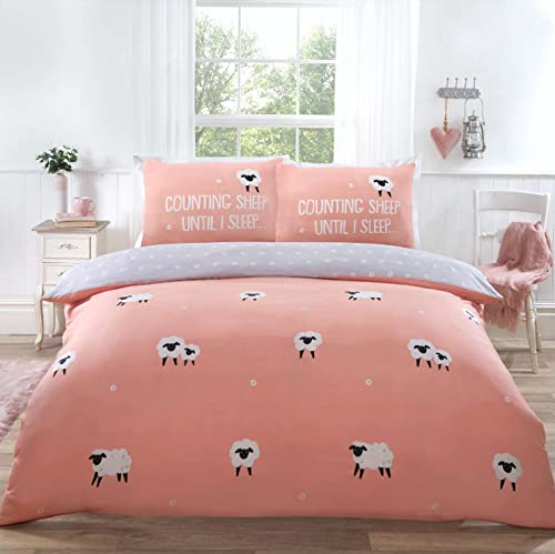 Rapport Home Counting Sheep Bettwäsche-Set (Kingsize, Blush) von Rapport Home