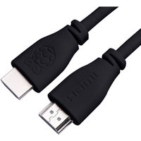 Raspberry Pi® CPRP010-B HDMI-Kabel Raspberry Pi [1x HDMI-Stecker - 1x HDMI-Stecker] 1.00 m Schwarz von Raspberry Pi