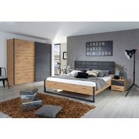 rauch Bett "Tampa", im modernen Industrial Style, Bettenkufe aus Metall rauch Bett "Tampa", im modernen Industrial Style, Bettenkufe aus Metall von Rauch