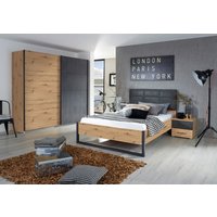 rauch Bett "Tampa", im modernen Industrial Style, Bettenkufe aus Metall rauch Bett "Tampa", im modernen Industrial Style, Bettenkufe aus Metall von Rauch