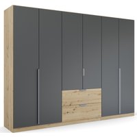 rauch Drehtürenschrank "Dark&Wood by Quadra Spin", im Industrial Style mit Metallgriffstangen rauch Drehtürenschrank "Dark&Wood by Quadra Spin", im Industrial Style mit Metallgriffstangen von Rauch