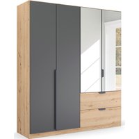 rauch Drehtürenschrank "Dark&Wood by Quadra Spin", im Industrial Style mit Schubkästen in Eiche Dekor, mit Spiegel rauch Drehtürenschrank "Dark&Wood by Quadra Spin", im Industrial Style mit Schubkästen in Eiche Dekor, mit Spiegel von Rauch