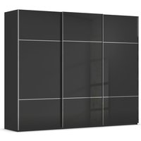 rauch Schwebetürenschrank "Kleiderschrank Schrank Garderobe Schlafzimmerschrank SCALE-TRIO", edle dreigeteilte Front mit 2 Zierleisten Glasfront MADE IN GERMANY rauch Schwebetürenschrank "Kleiderschrank Schrank Garderobe Schlafzimmerschrank SCALE-TRIO", edle dreigeteilte Front mit 2 Zierleisten Glasfront MADE IN GERMANY von Rauch