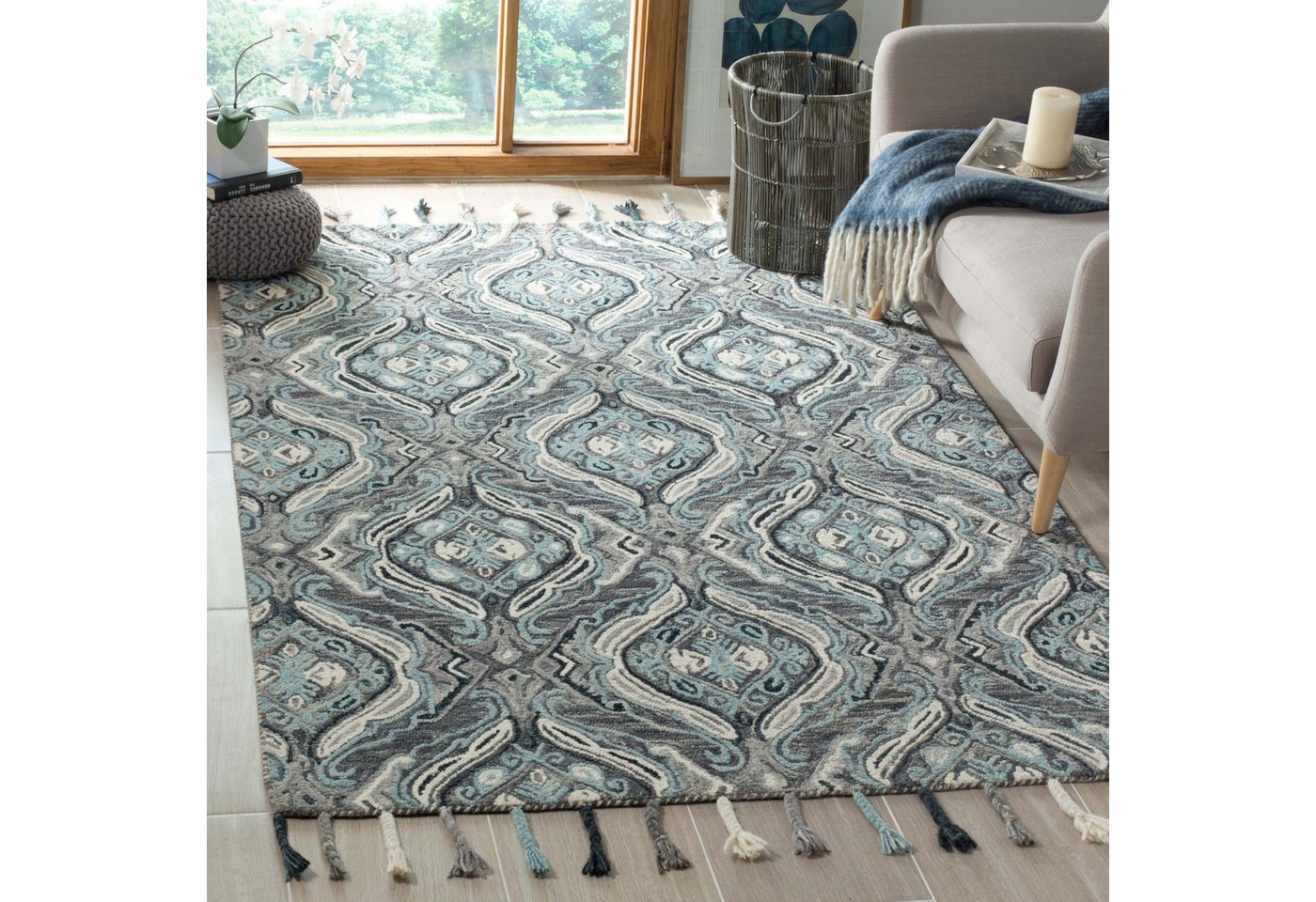 Designteppich Fringes Loop-Teppichkollektion, Ready Rugs von Ready Rugs