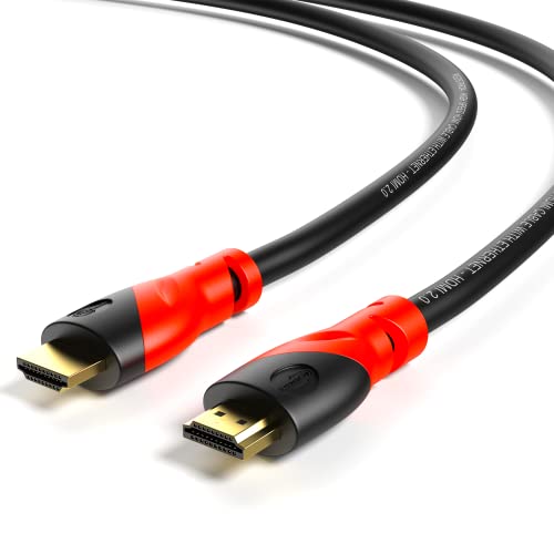 RedStar24 1,5m HDMI Kabel 2.0 - High Speed mit Ethernet - UHD 2160p 4K@60Hz HDR ARC Ethernet 18Gbps 3D Full HD 1080p Dolby - Schwarz 2 Meter - für Laptop, Monitor, PS5, PS4 & mehr RedStar24 1,5m HDMI Kabel 2.0 - High Speed mit Ethernet - UHD 2160p 4K@60Hz HDR ARC Ethernet 18Gbps 3D Full HD 1080p Dolby - Schwarz 2 Meter - für Laptop, Monitor, PS5, PS4 & mehr von RedStar24