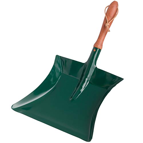 Redecker Dustpan, Moss Green, Metal Beech Wood von Redecker