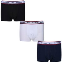 Reebok Trunk "BARLOW", (Packung, 3 St.), bequeme und atmungsaktive Baumwollmischung von Reebok