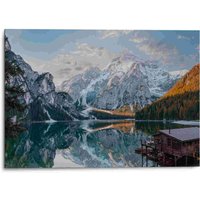 Reinders Alu-Dibond-Druck "Pragser Wildsee" von Reinders!