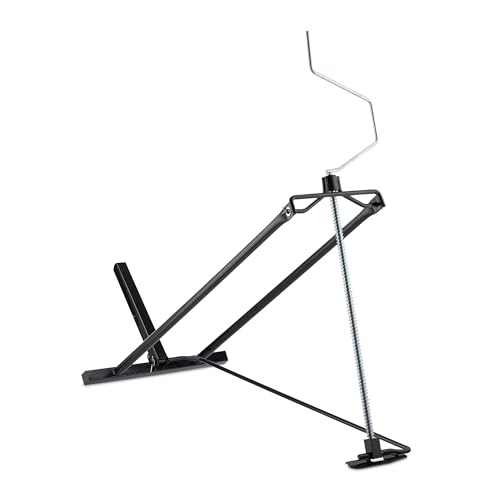 Relaxdays Rasentraktor Hebevorrichtung, 400 kg, Kippvorrichtung Aufsitzmäher, stufenloser Neigungswinkel, Stahl, schwarz Relaxdays Rasentraktor Hebevorrichtung, 400 kg, Kippvorrichtung Aufsitzmäher, stufenloser Neigungswinkel, Stahl, schwarz von Relaxdays