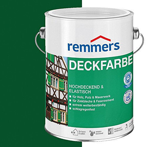 Remmers 2,5 Liter Deckfarbe Moosgrün von Remmers