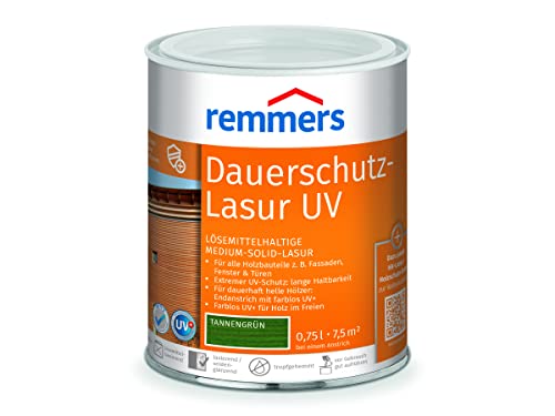 Remmers Langzeit-Lasur UV - Tannengrün 750ml von Remmers