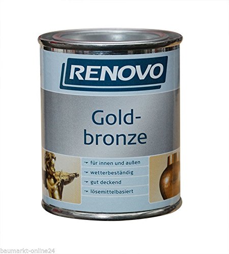 Metallglanzfarbe Goldbronze 125 ml Renovo von Renovo