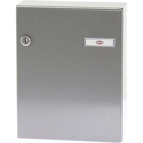 RENZ Tür-Durchwurfbriefkasten Serie 17, 260 x 330 x 100 mm, Stahl RAL 9007 RENZ Tür-Durchwurfbriefkasten Serie 17, 260 x 330 x 100 mm, Stahl RAL 9007 von Renz