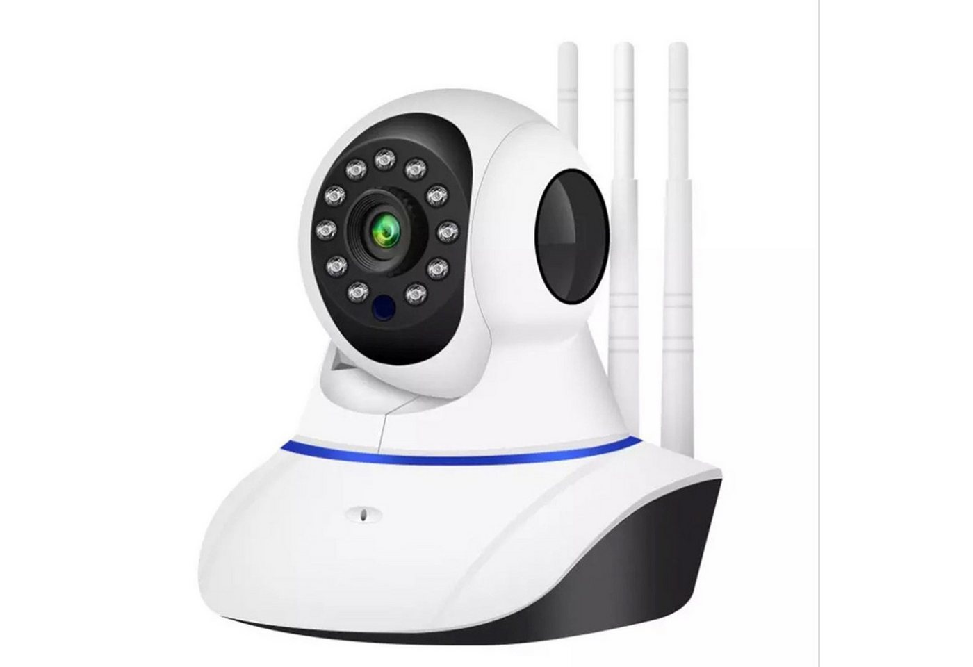 Retoo Überwachungskamera WLAN Funk HD 360 WIFI IP Baby Camera Handy Monitor Überwachungskamera (Innenbereich, Set, Intelligente Kamera 360, Versorgungskabel, Automatische Verfolgung und Sehen von 360 Grad) von Retoo