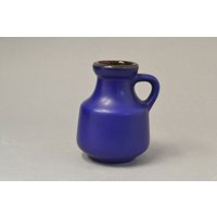 Carstens Tönnieshof - 6005-10 Westdeutsche Vase Blau Vintage Retro Wgp von RetroFatLava