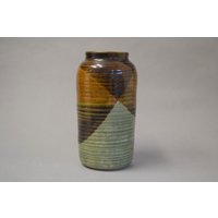 Unbekannte Hersteller Mid Century Vase - 60Er Jahre 70Er Vintage Studio Keramik Markiert von RetroFatLava