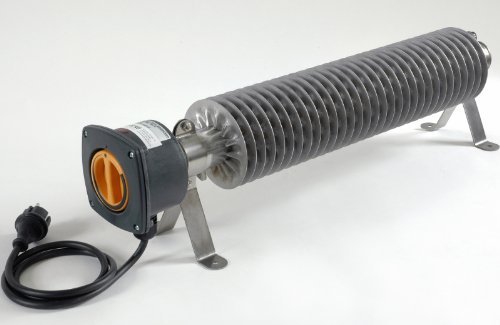Ri-Ro's Rippenrohrheizung - Frostwächter (1000 Watt) H 53-10 - Edelstahl mit Kabel und Stecker von Ri-Ro's