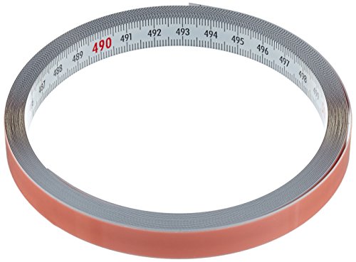 RICHTER SK527WSA/5M Maßband selbstklebend Skala von links nach rechts 5 m von Richter
