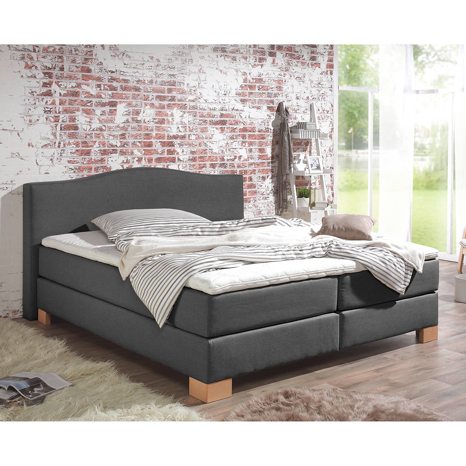 Boxspringbett Bottna von Ridgevalley