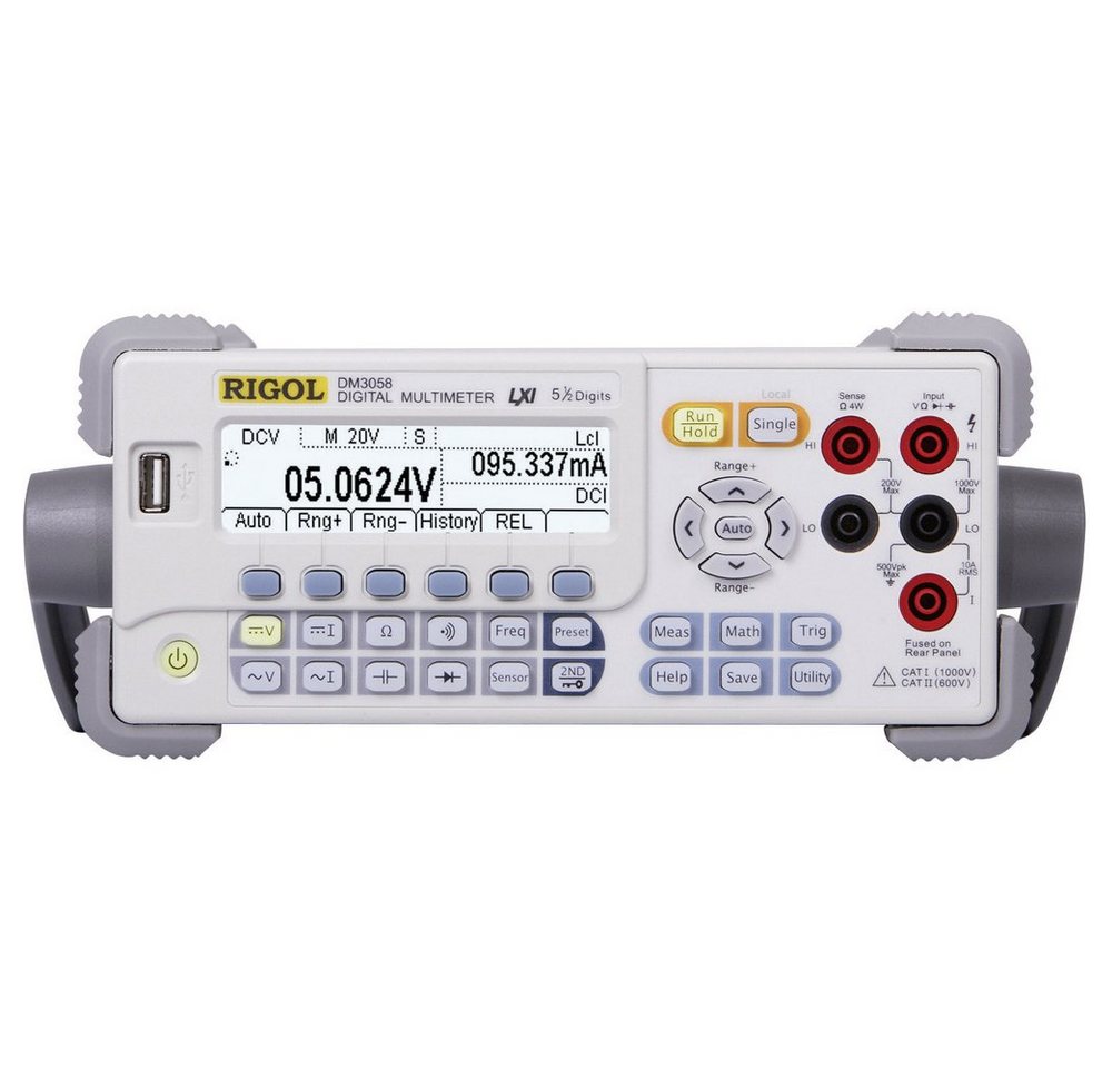 Rigol Spannungsprüfer Rigol DM3058 Tisch-Multimeter digital CAT II 300 V Anzeige (Counts):, (DM3058) von Rigol
