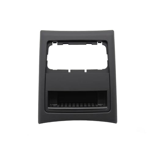 RijPex Hintere Mittelkonsole, Frischluftauslass, Lüftungsgitter, Außenrahmen, Ersatz, kompatibel mit BMW 3er E90 E91 2005–2012, 51167145681 (Color : Style A Black) von RijPex