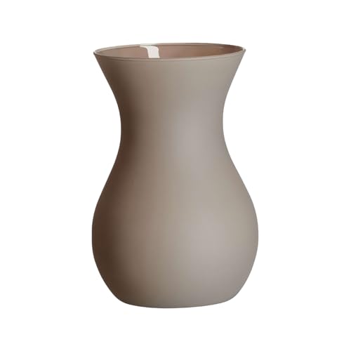 Ritzenhoff & Breker Annalena Vase, 18 cm, Moderne Tischvase mit softem Matt-Finish, Bauchige Dekovase zur Dekoration, Glas, Braun Ritzenhoff & Breker Annalena Vase, 18 cm, Moderne Tischvase mit softem Matt-Finish, Bauchige Dekovase zur Dekoration, Glas, Braun von Ritzenhoff & Breker