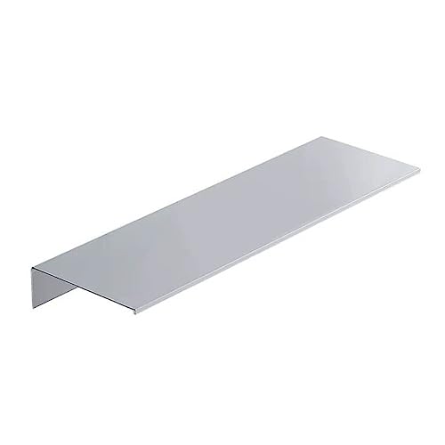 Roadoor Weißes Schweberegal für die Wand, 1 Packung Metall-Wandregal für Badezimmer/Schlafzimmer/Wohnzimmer, selbstklebendes Wandregal Weiß 30 cm von Roadoor