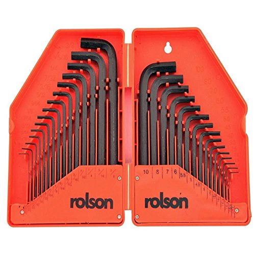 Rolson 40345 Sechskantschlüsselsatz, 30-teilig von Rolson