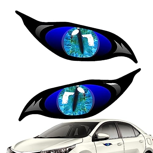 Rosixehird Auto-Augenaufkleber,Aufkleber Auto Furchteinflößender Spiegel Reflektierendes Auge - 2 Stück Augen Scary Aufkleber Auto Kratzer Aufkleber für Auto Rosixehird Auto-Augenaufkleber,Aufkleber Auto Furchteinflößender Spiegel Reflektierendes Auge - 2 Stück Augen Scary Aufkleber Auto Kratzer Aufkleber für Auto von Rosixehird
