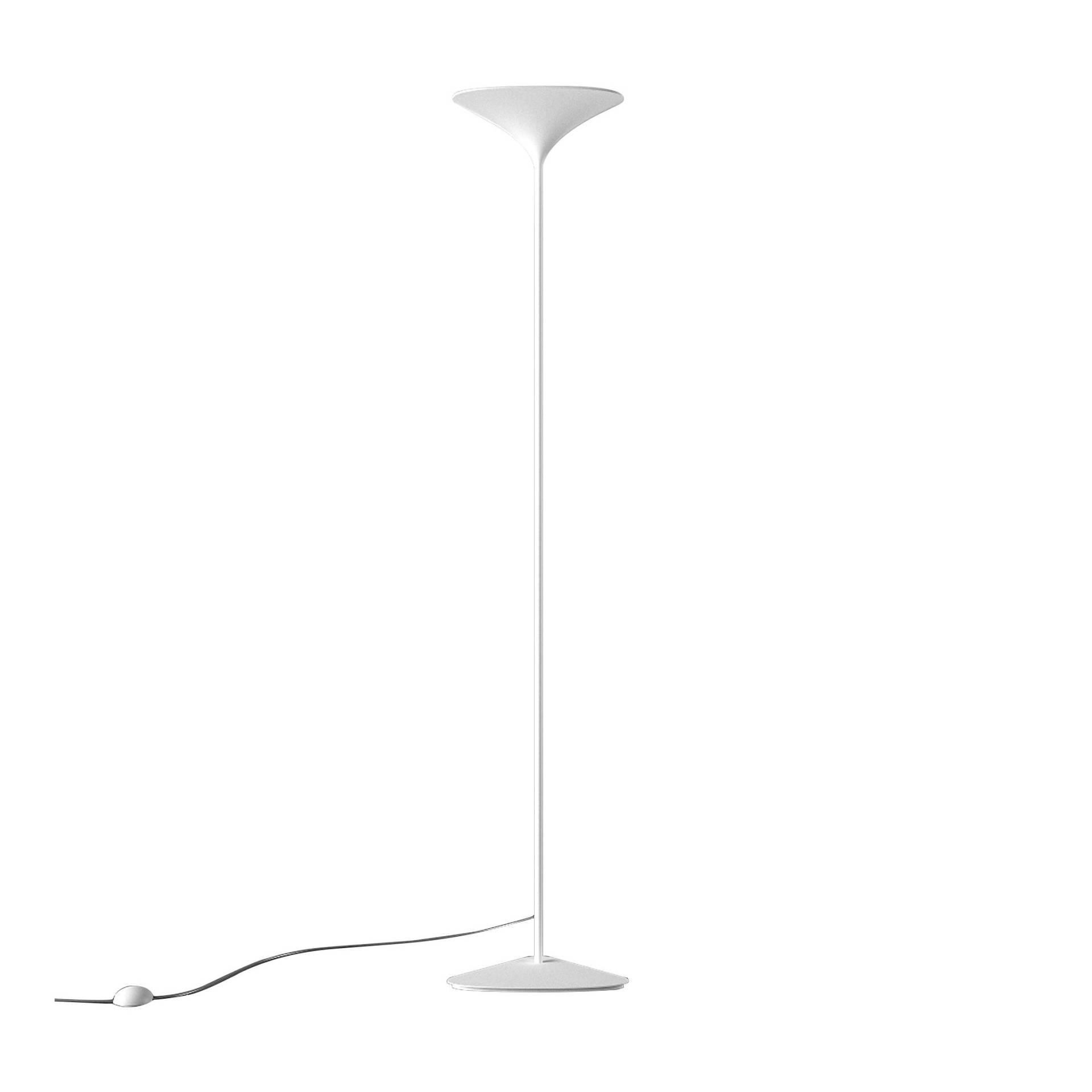 Rotaliana - Sunset F1 LED Stehleuchte - weiß/matt/BxHxT 35x185x20cm/2700K/3400lm/CRI92/Fußdimmer von Rotaliana