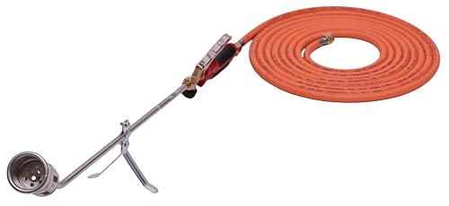 ROTHENBERGER Industrial Anwärmbrenner Eco 47 | Gasbrenner | Abflammgerät | Unkraut Vernichter | Bitumenbahnen schweißen | Brennerkopf 47 mm | inkl. 3m Propan Gas Schlauch 1500004669 ROTHENBERGER Industrial Anwärmbrenner Eco 47 | Gasbrenner | Abflammgerät | Unkraut Vernichter | Bitumenbahnen schweißen | Brennerkopf 47 mm | inkl. 3m Propan Gas Schlauch 1500004669 von Rothenberger