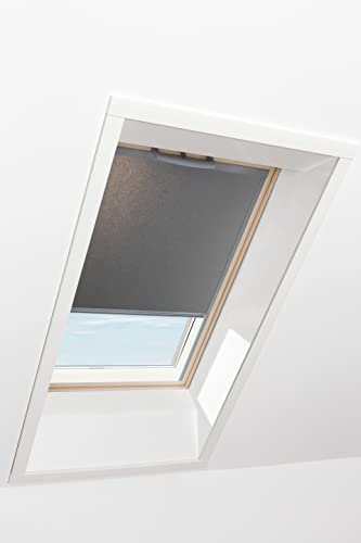 Original Roto Rollo Exclusiv ZRE für Roto Dachfenster Tageslichtrollo Führungsschiene Silber Manuelle Bedienung Für Roto Dachfenster der Baureihe Q mit Größe 066/118 | 06/11 Farbe Dunkelgrau Original Roto Rollo Exclusiv ZRE für Roto Dachfenster Tageslichtrollo Führungsschiene Silber Manuelle Bedienung Für Roto Dachfenster der Baureihe Q mit Größe 066/118 | 06/11 Farbe Dunkelgrau von Roto