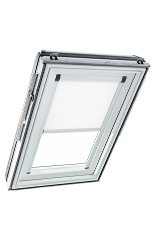 Original Roto Verdunkelungsrollo ZRV Elektrisch Nahezu vollständige Verdunkelung Führungsschiene Weiß Für Dachfenster der Baureihe Designo R6/R8, i8 und Classic 64/84 mit Größe 094/140 | 09/14 Weiß Original Roto Verdunkelungsrollo ZRV Elektrisch Nahezu vollständige Verdunkelung Führungsschiene Weiß Für Dachfenster der Baureihe Designo R6/R8, i8 und Classic 64/84 mit Größe 094/140 | 09/14 Weiß von Roto