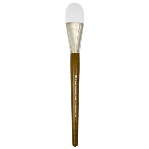 Royal & Langnickel, Jumbo Brush, Stiff White Taklon, Filbert 40, R935-40 von Royal & Langnickel