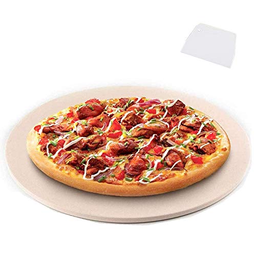 Rtauhife Pizza, Runder Pizza für Grill und Ofen, Pizza, Steak, Dicke Cordierit Pizza Pfanne, Kochen & Backen von Rtauhife