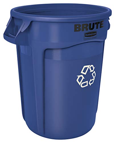 Rubbermaid Commercial Products 75.7 Litre BRUTE Recycling Container - Blue von Rubbermaid Commercial Products