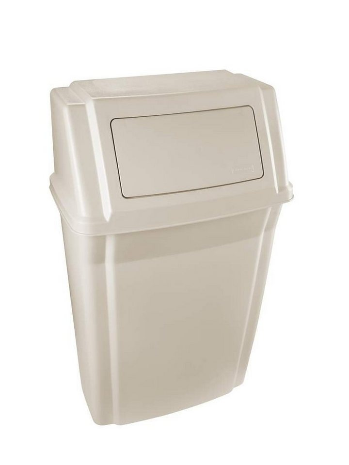 Rubbermaid Mülltrennsystem Rubbermaid Profile, Wandmontage, 57 L, beige von Rubbermaid