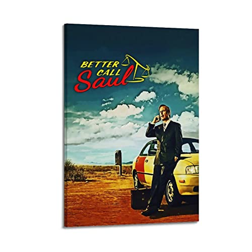 Rudd Better Call Saul Poster, dekoratives Gemälde, Leinwand, Wandposter und Kunstbild, modernes Familien-Schlafzimmer, Dekoration, Poster, 20 x 30 cm, Rahmenstil von Rudd