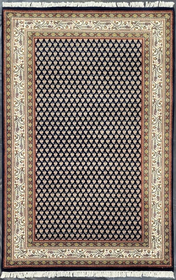 Teppich NARGIS MIR, Rug Studios, Rechteckig, Höhe: 0 mm, 120 x 180 cm, dunkel blau von Rug Studios