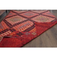 6x10 Minimalist Kilim Vintage Teppich, Handgemachter Kelim Teppich Läufer, Oushak Flachgewebe von RugNature