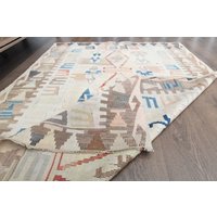 Kelim Teppich 100x150 cm, Vintage Wollteppich, Kelimteppich, Etsy von RugNature