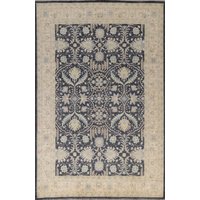 Handgemachter Chobi Peshawar Teppich 6x8, Traditioneller Wollteppich von RugSourceOutlet