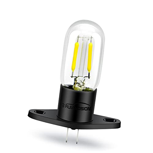 Ruiandsion Z187 Mikrowellenbirne T170 Gerade Anschlüsse Sockel 240V 2A 25W LED-Mikrowellenlampe für Universal-Mikrowellen-Birnenofenlampe, Weiß von Ruiandsion