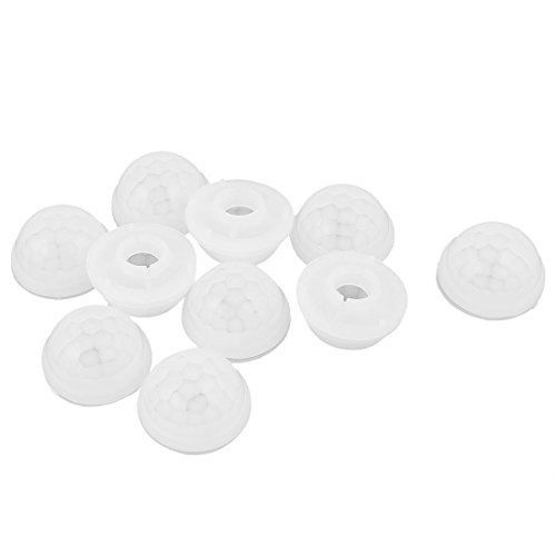 Ruilogod 10Pcs 10m 120 Grad 15 mm Körper Pyroelectric PIR Sensor-Linse von Ruilogod