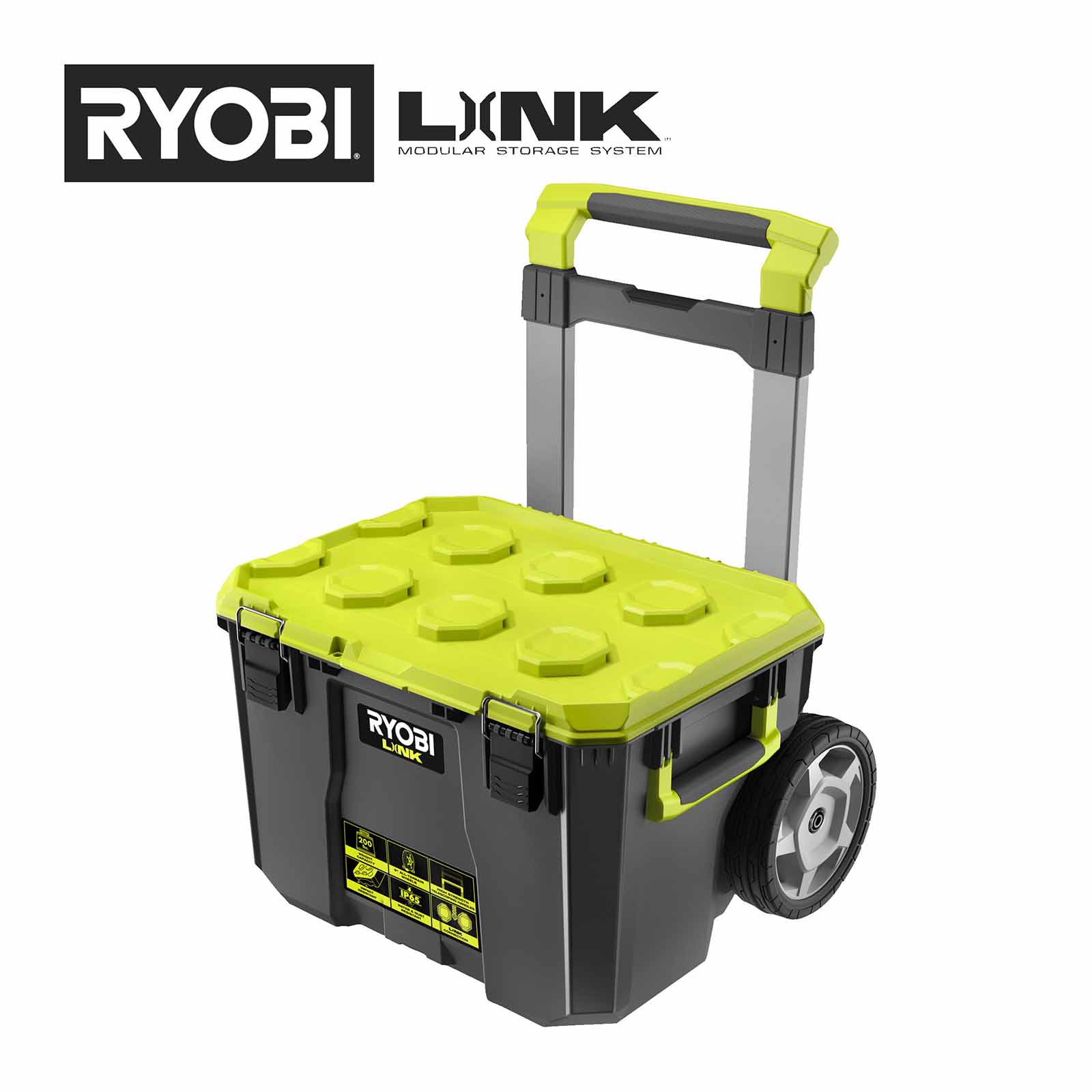 RYOBI LINK Werkzeugbox inkl Trolley Aufbewahrungsbox Organizer für Werkzeug von Ryobi